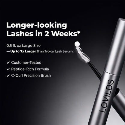 Eyelash Growth Serum- Safe & Gentle Lashes Care, Fuller, Thicker in 2 Weeks, Non-Prostaglandin