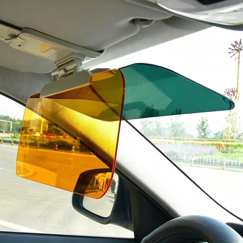 Adjustable Car Anti-Glare Sun Visor, Dual Color Day Night Driving Shield