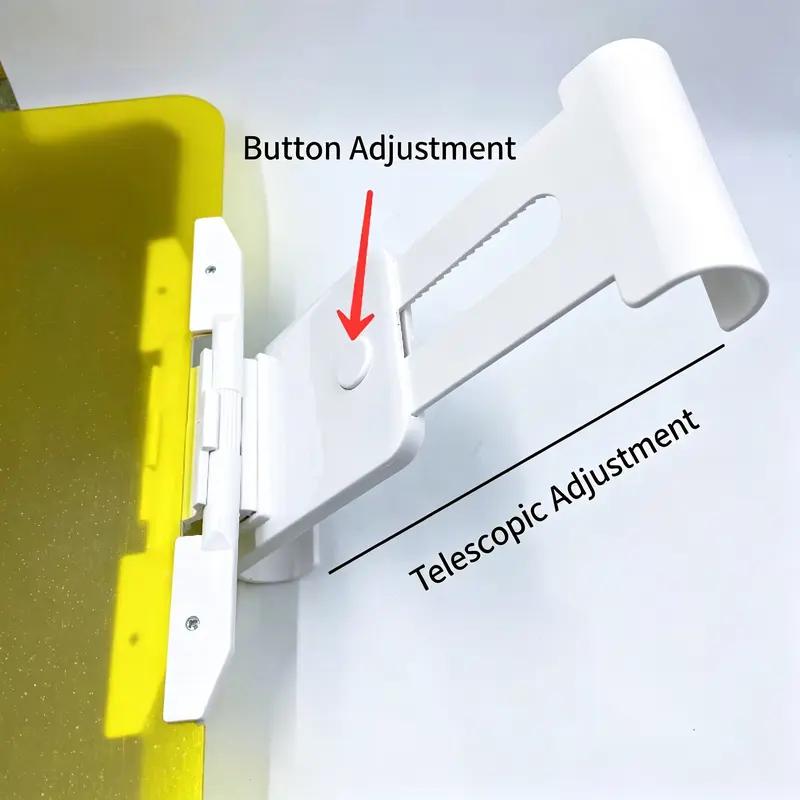 Adjustable Car Anti-Glare Sun Visor, Dual Color Day Night Driving Shield