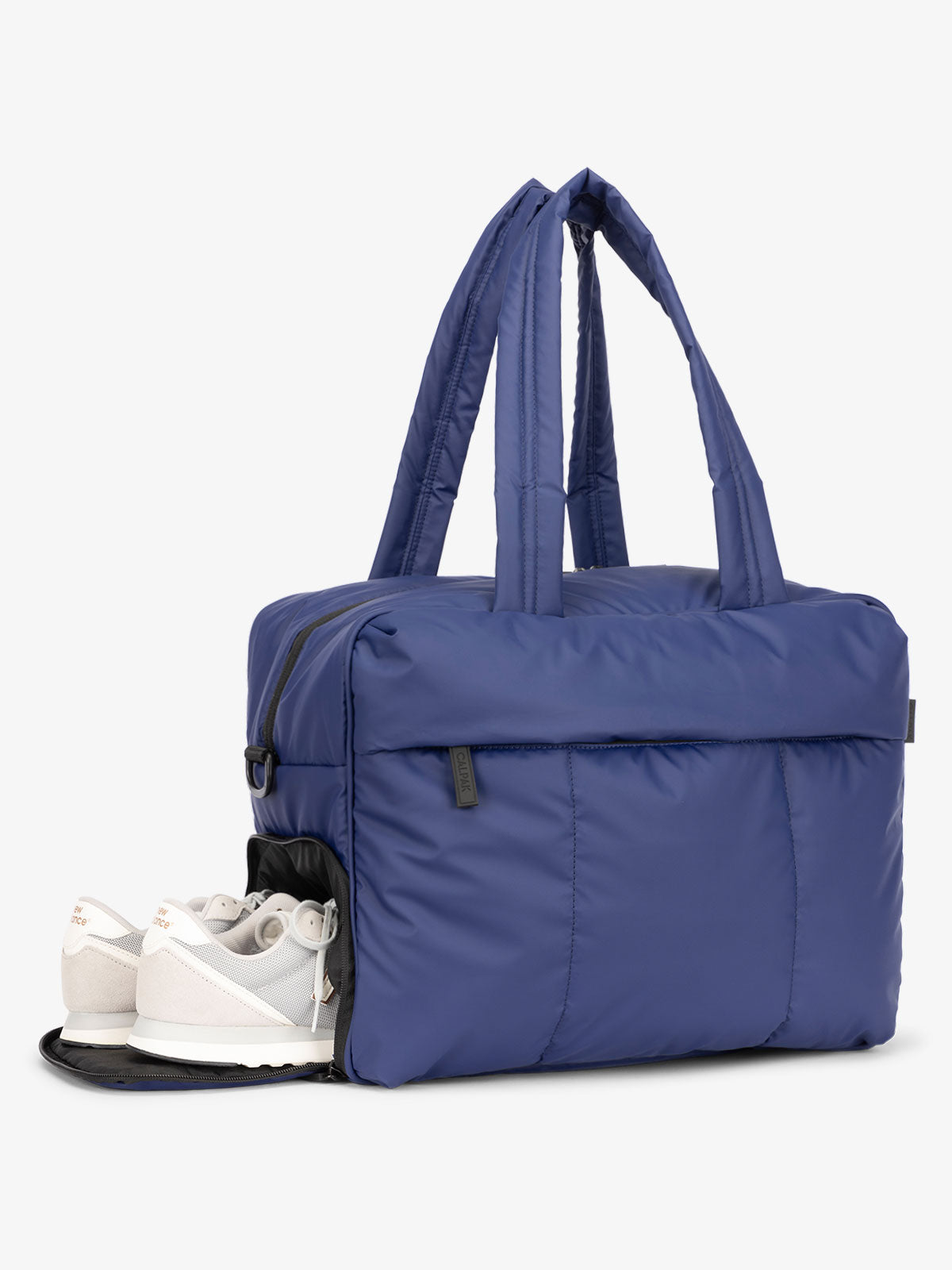 shoe compartment for Luka Duffel Bag in dark blue navy; DSM1901-NAVY