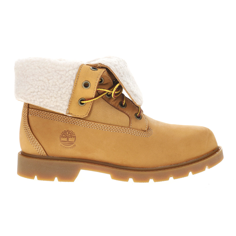 Linden Woods Mid Waterproof Fold Down Round Toe Lace Up Boots