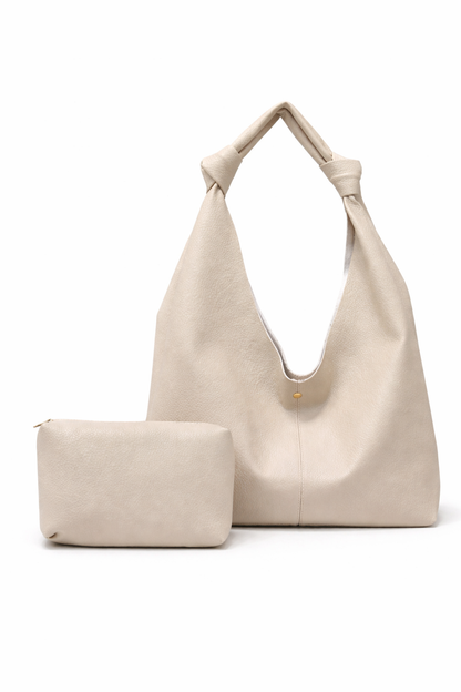 Love Knot Slouchy Bag Bag with Classic Pouch